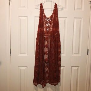 🌹Beautiful Lace Duster